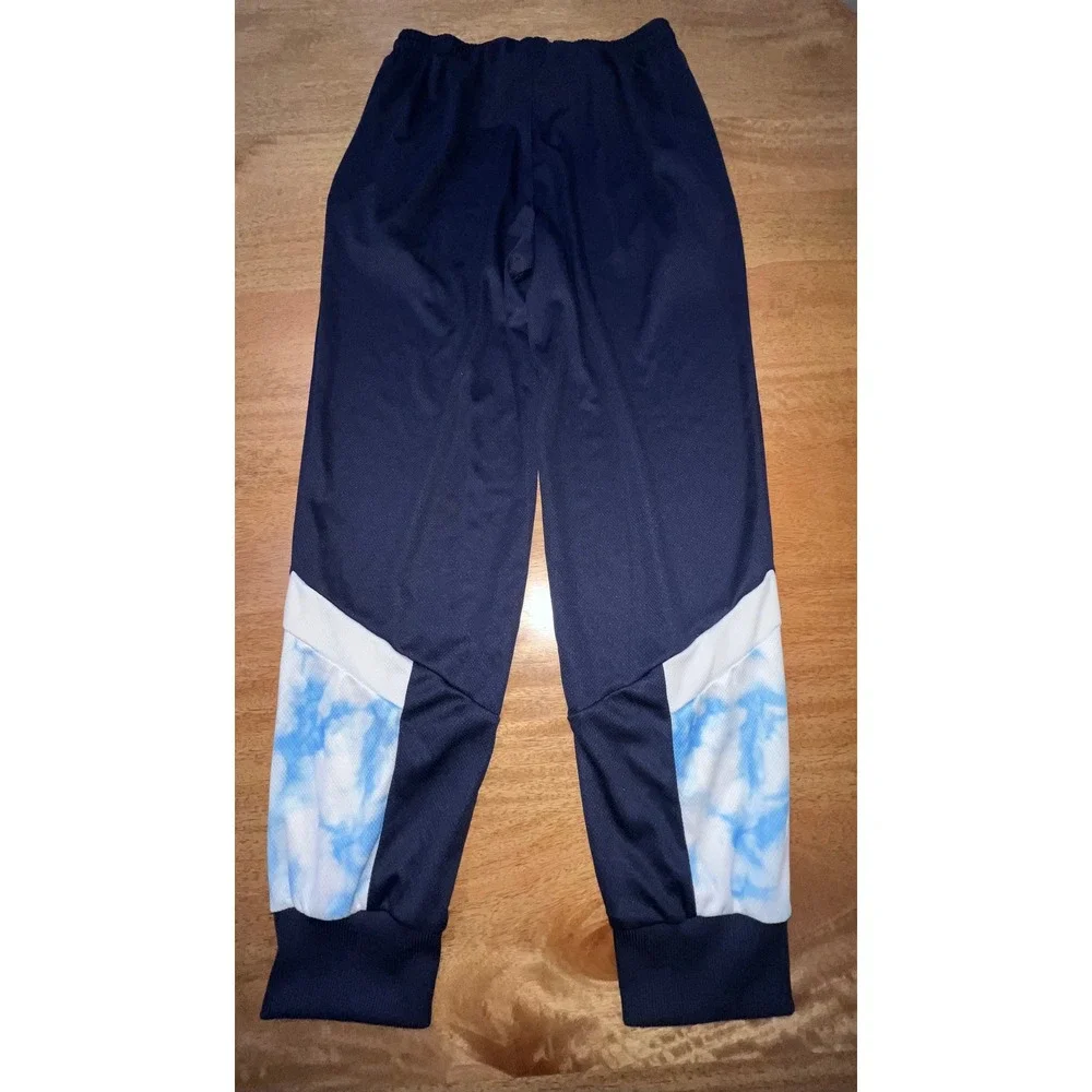 Puma Manchester City FC Mens Navy Blue Tie Dye Training Pants 765204-05 Size M